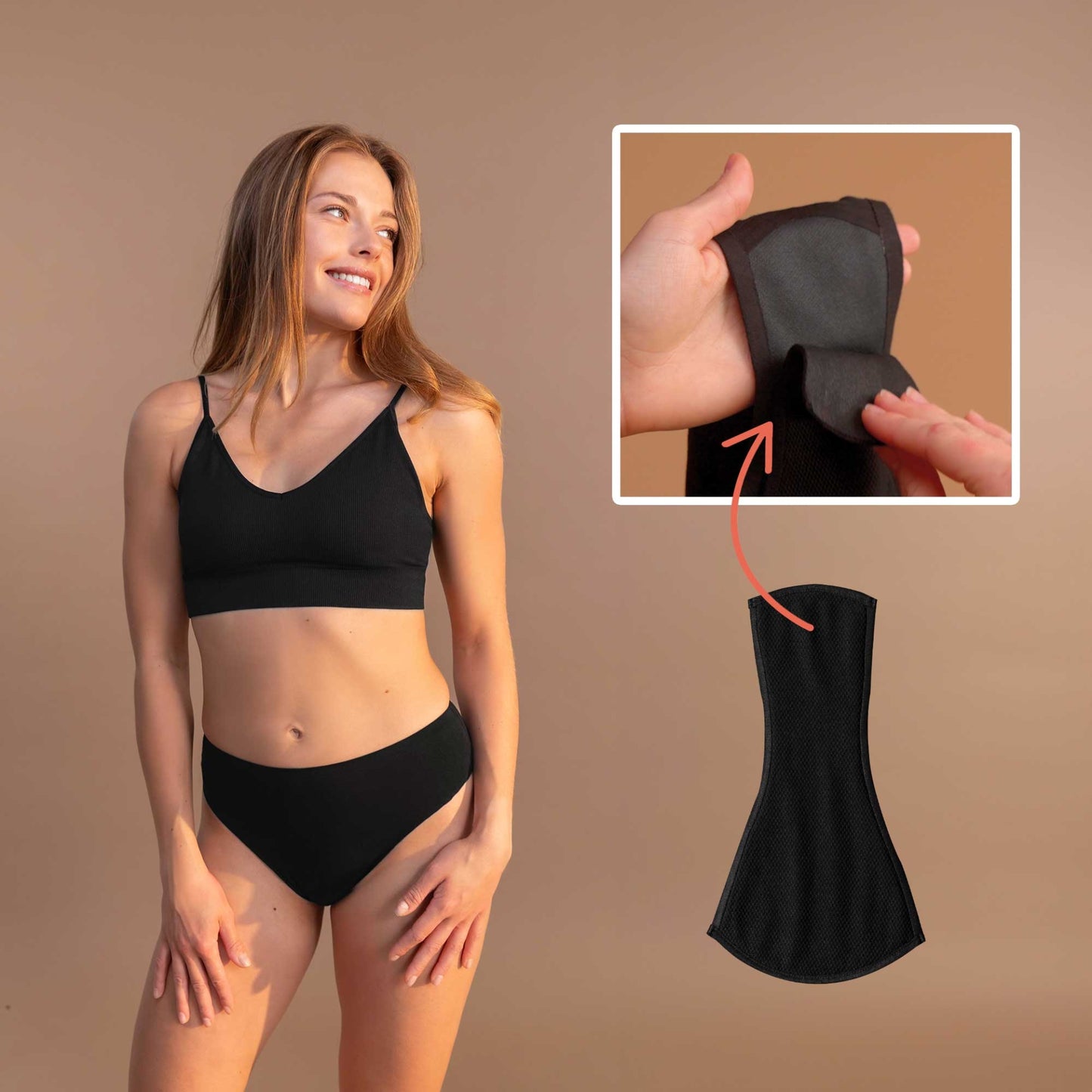 Selenacare Easy Comfort Starter-Set – Basis-Slip & 2 Einlagen