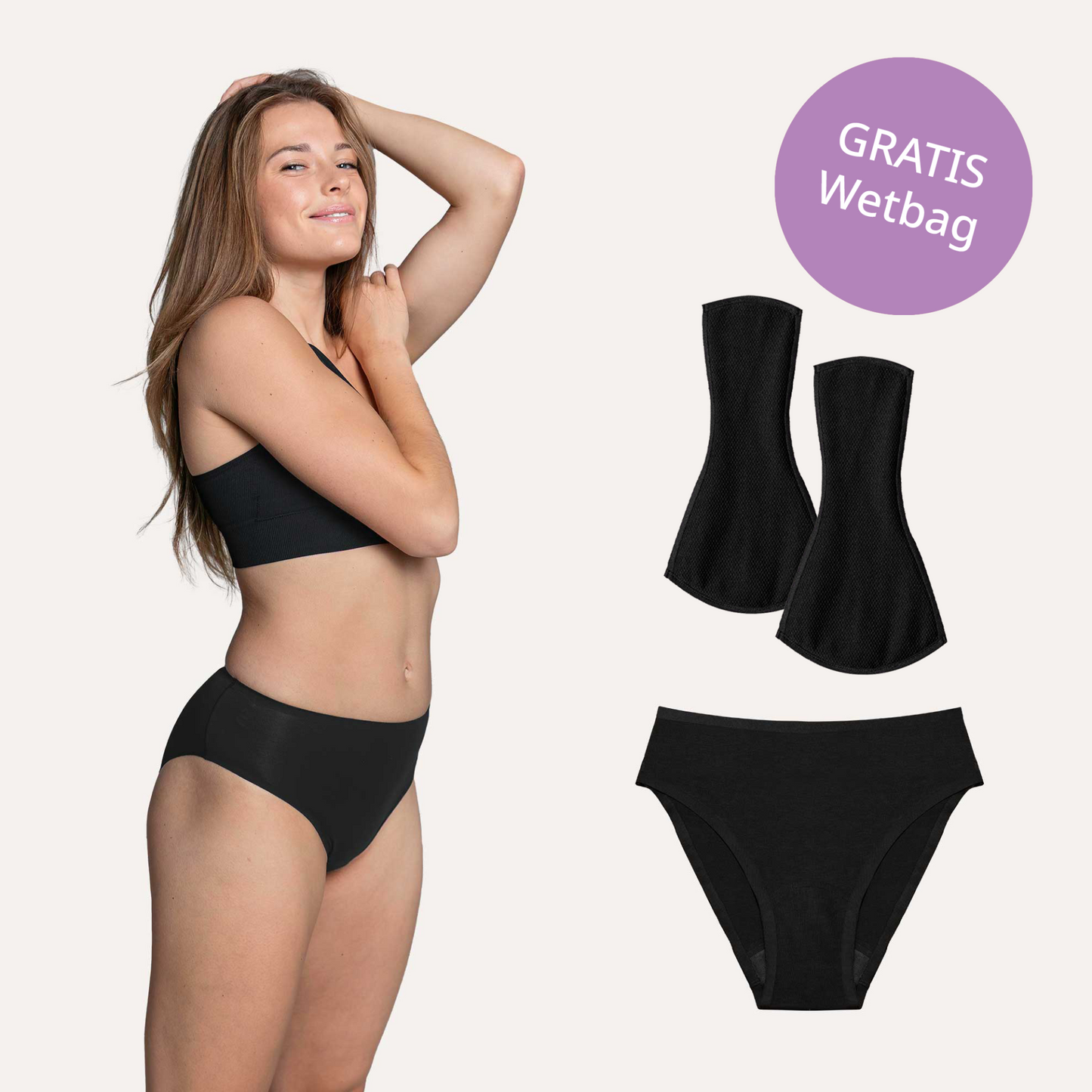 Selenacare Easy Comfort Starter-Set – Basis-Slip & 2 Einlagen